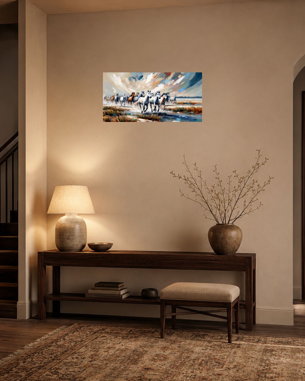 Entrée console — vue 1