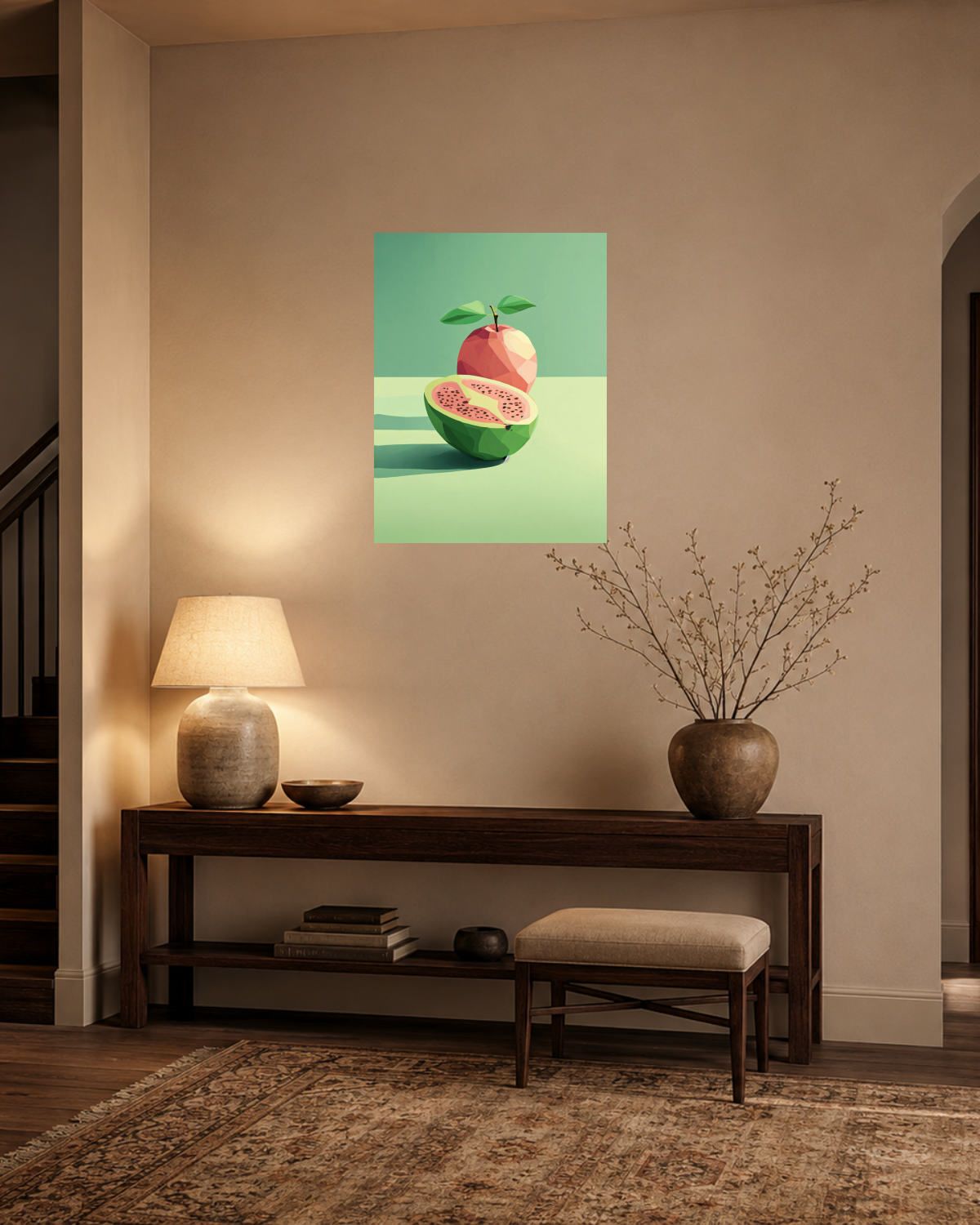 Entrée console — vue 1