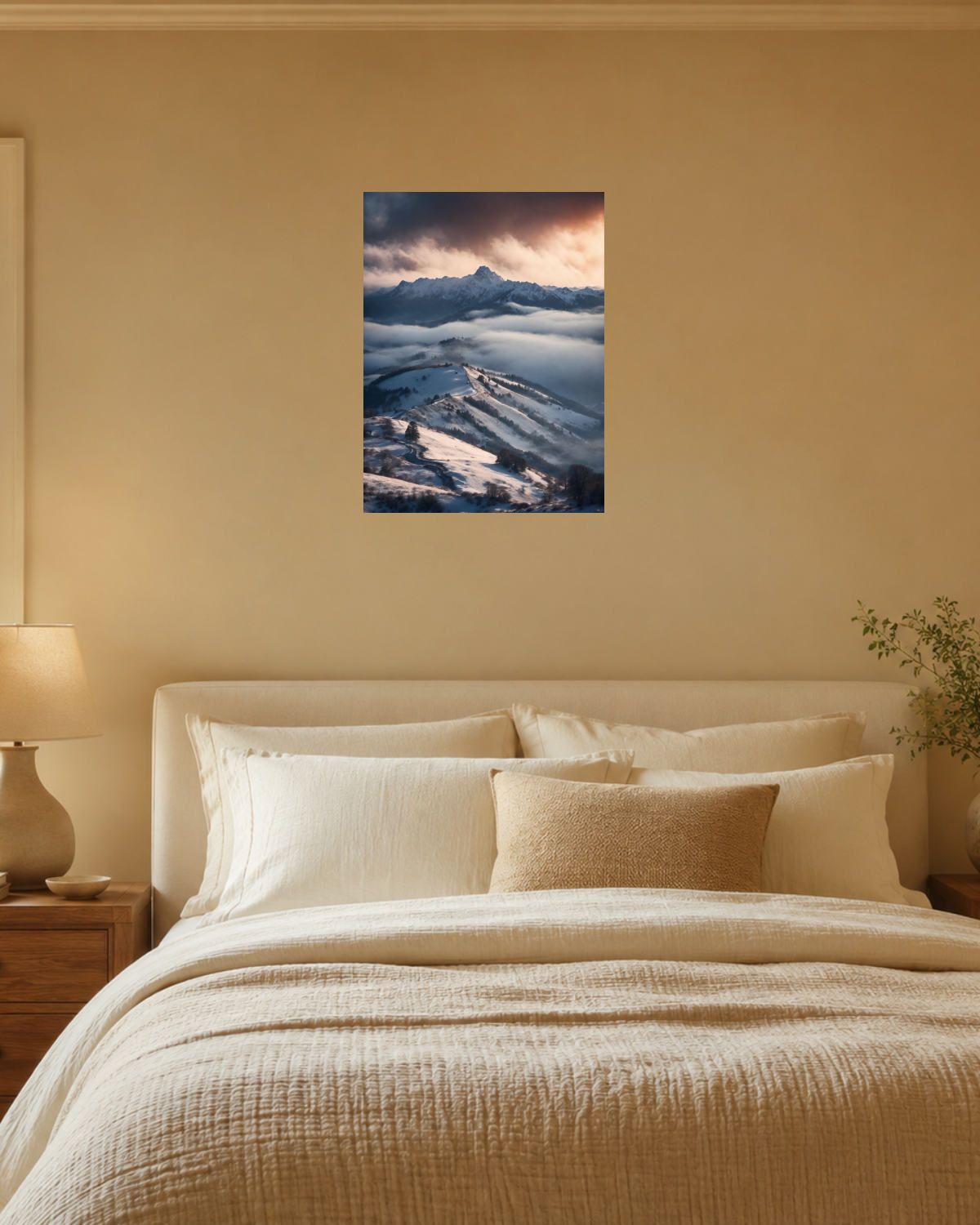 Chambre beige — vue 3