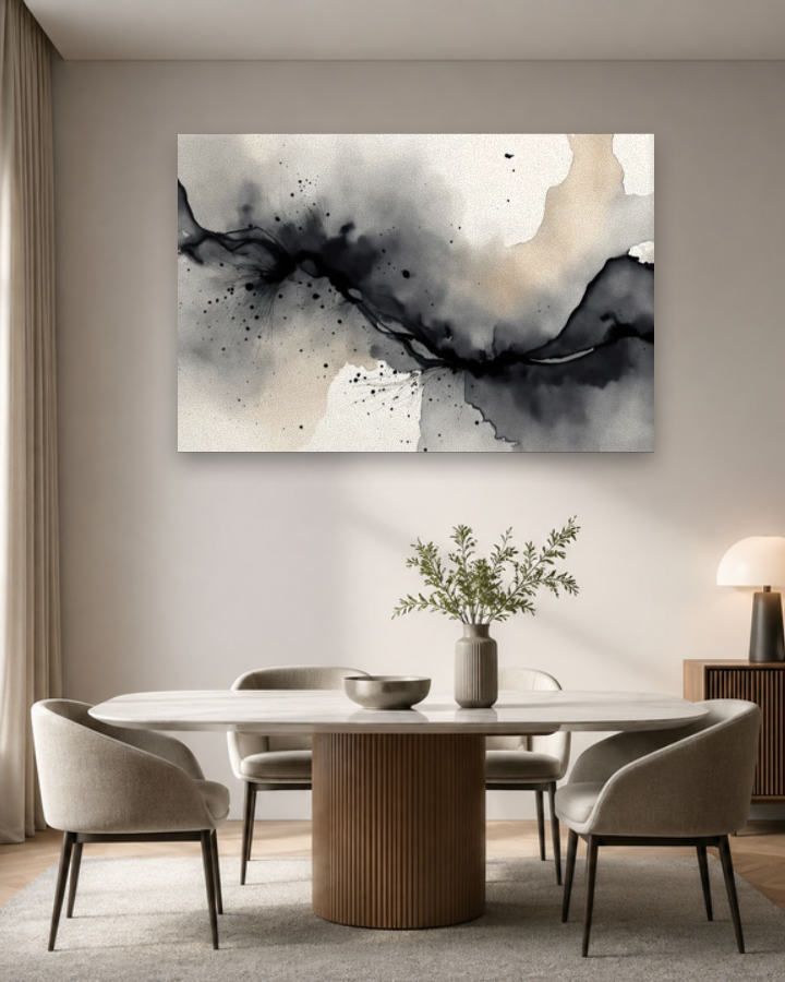 Salle à manger minimaliste