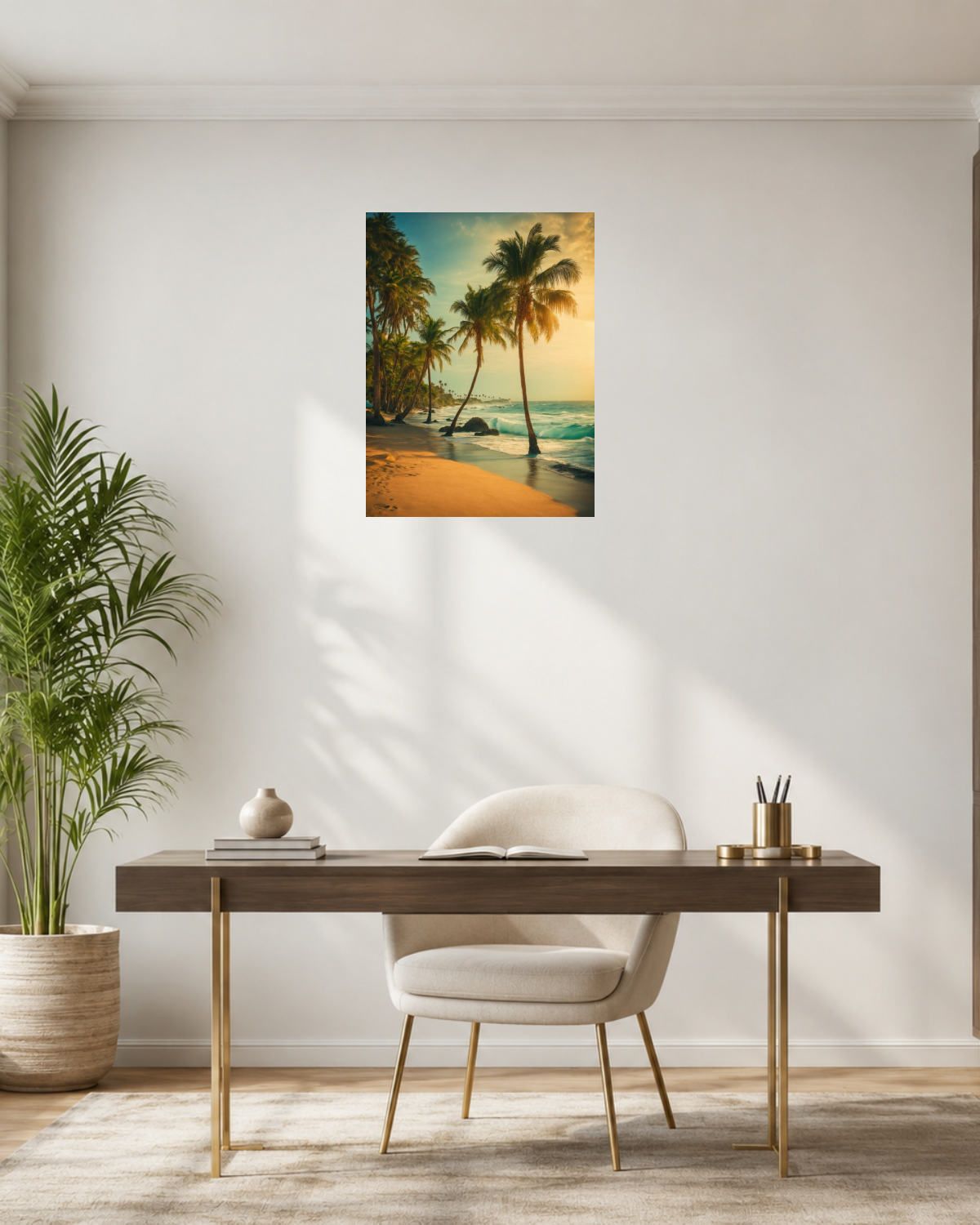 Bureau laiton — vue 3