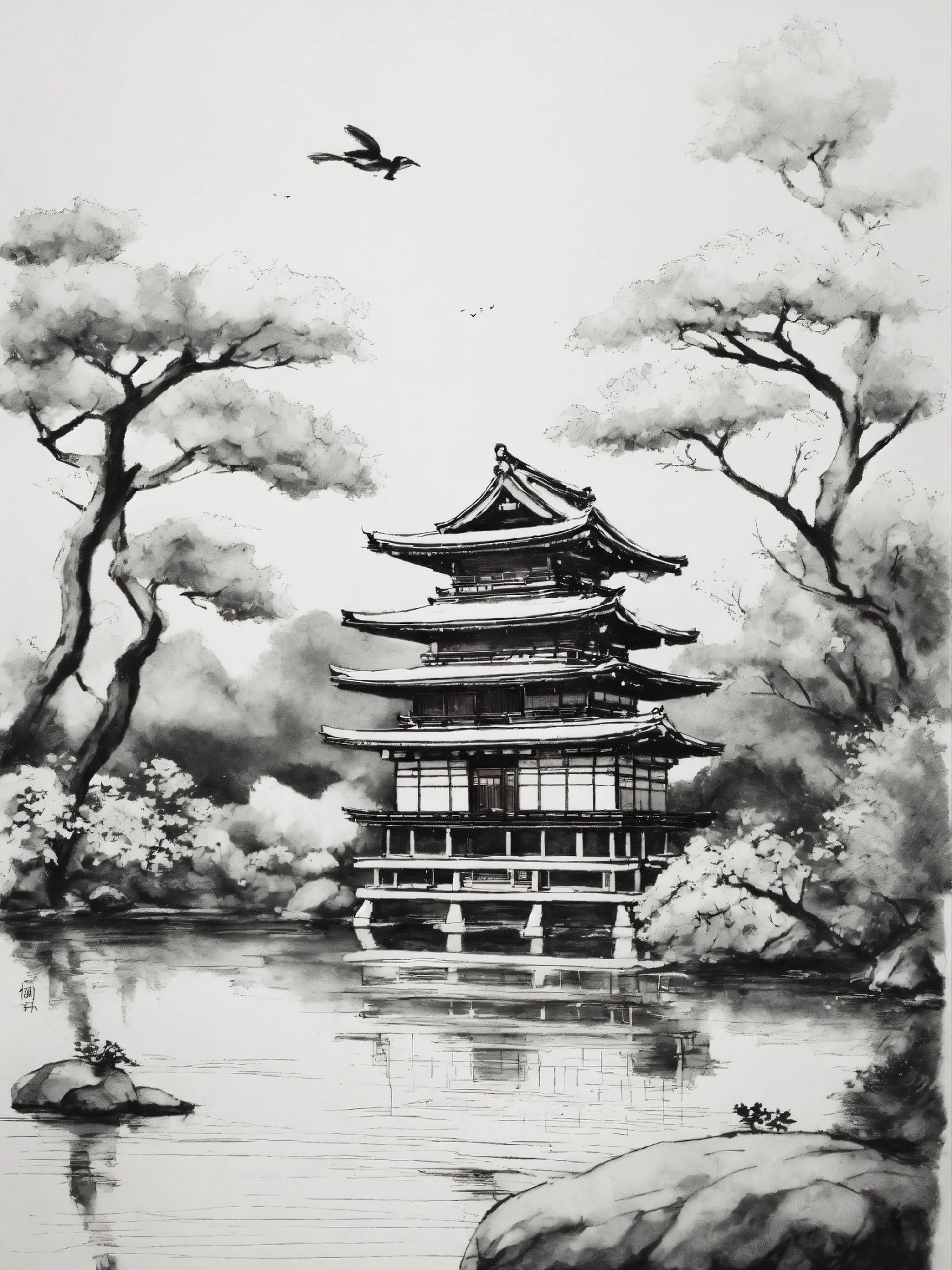 Pagode japonaise — vue 4