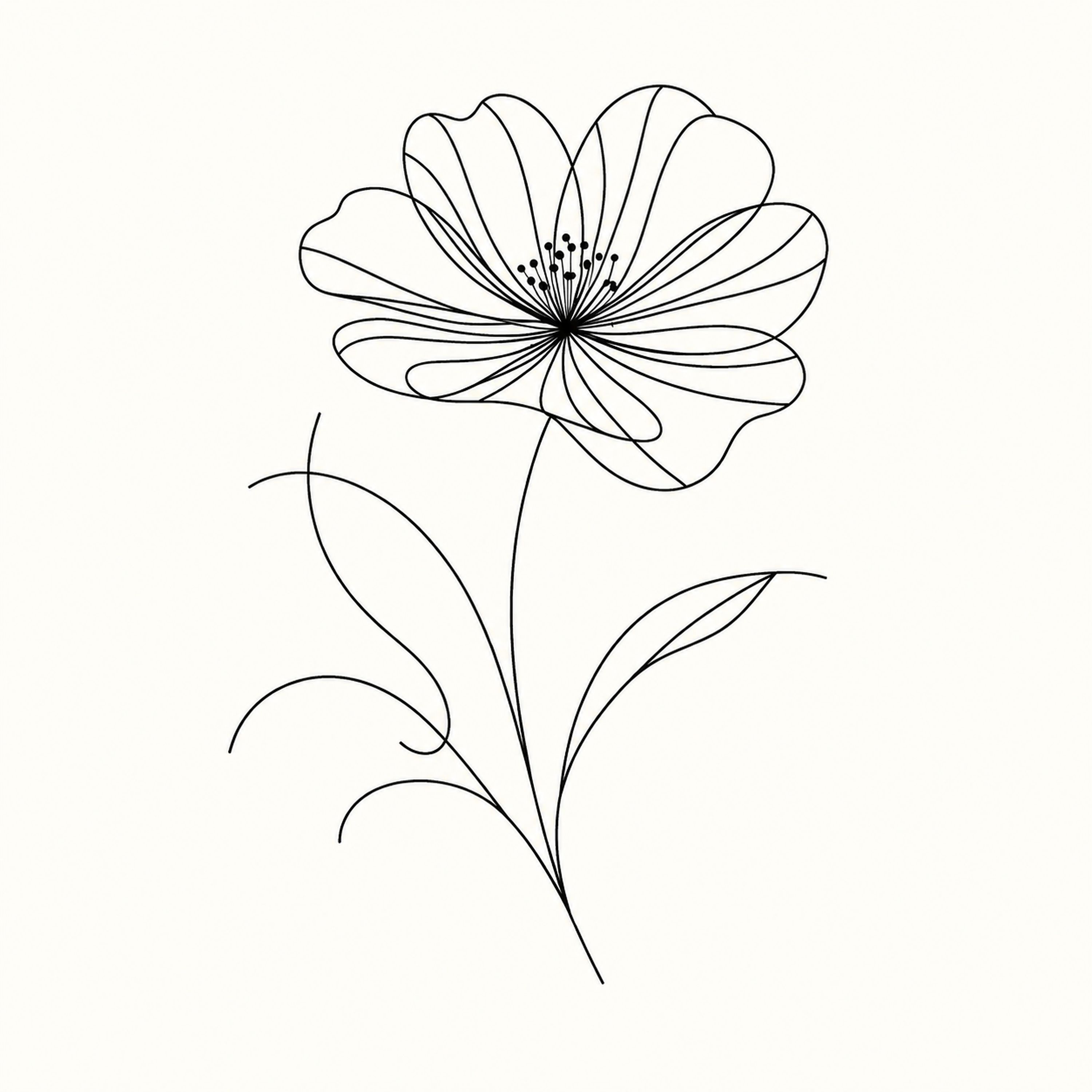 Fleur Épurée Noire — vue 4
