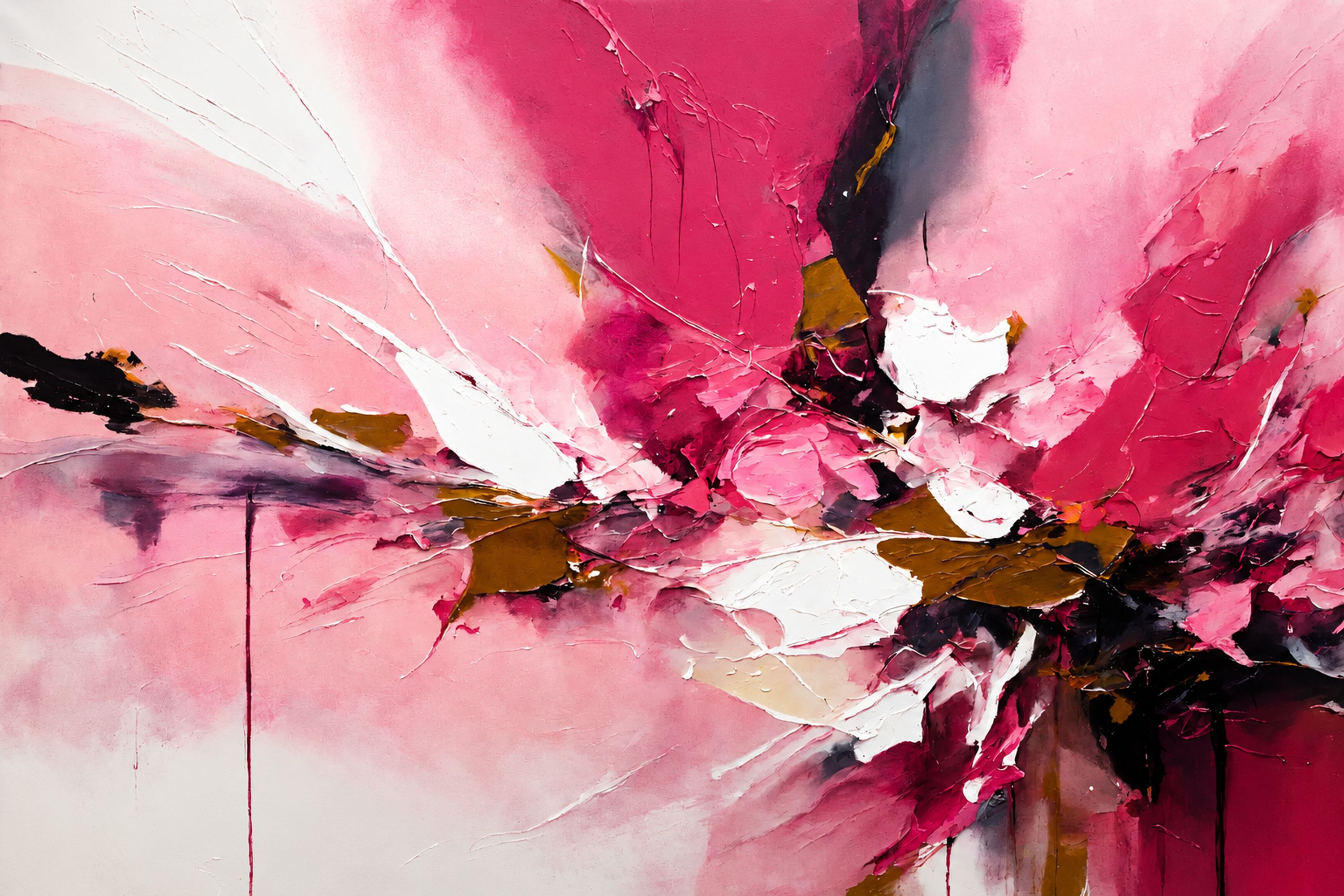 Explosion florale abstraite — vue 4