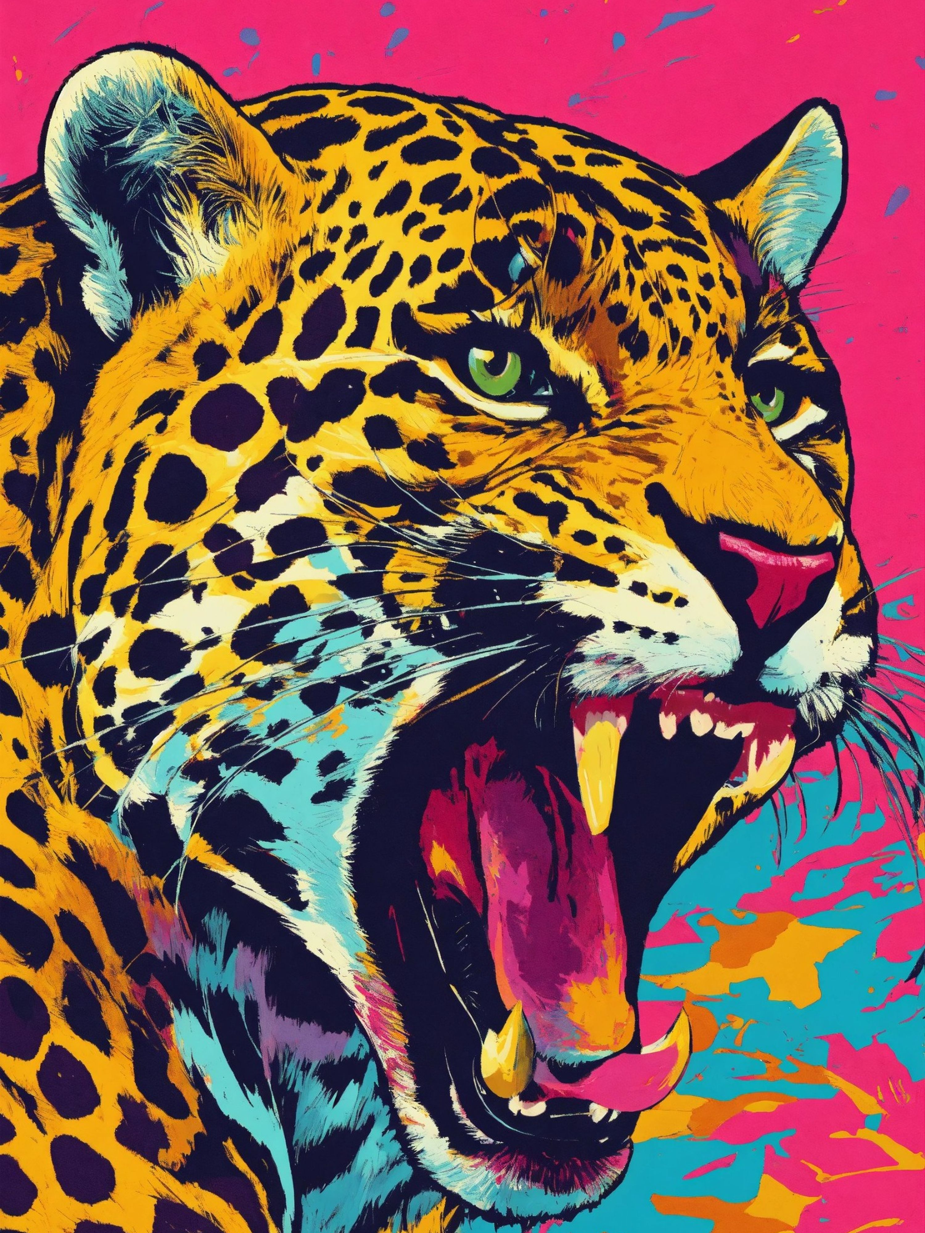 Jaguar Pop Art — vue 4