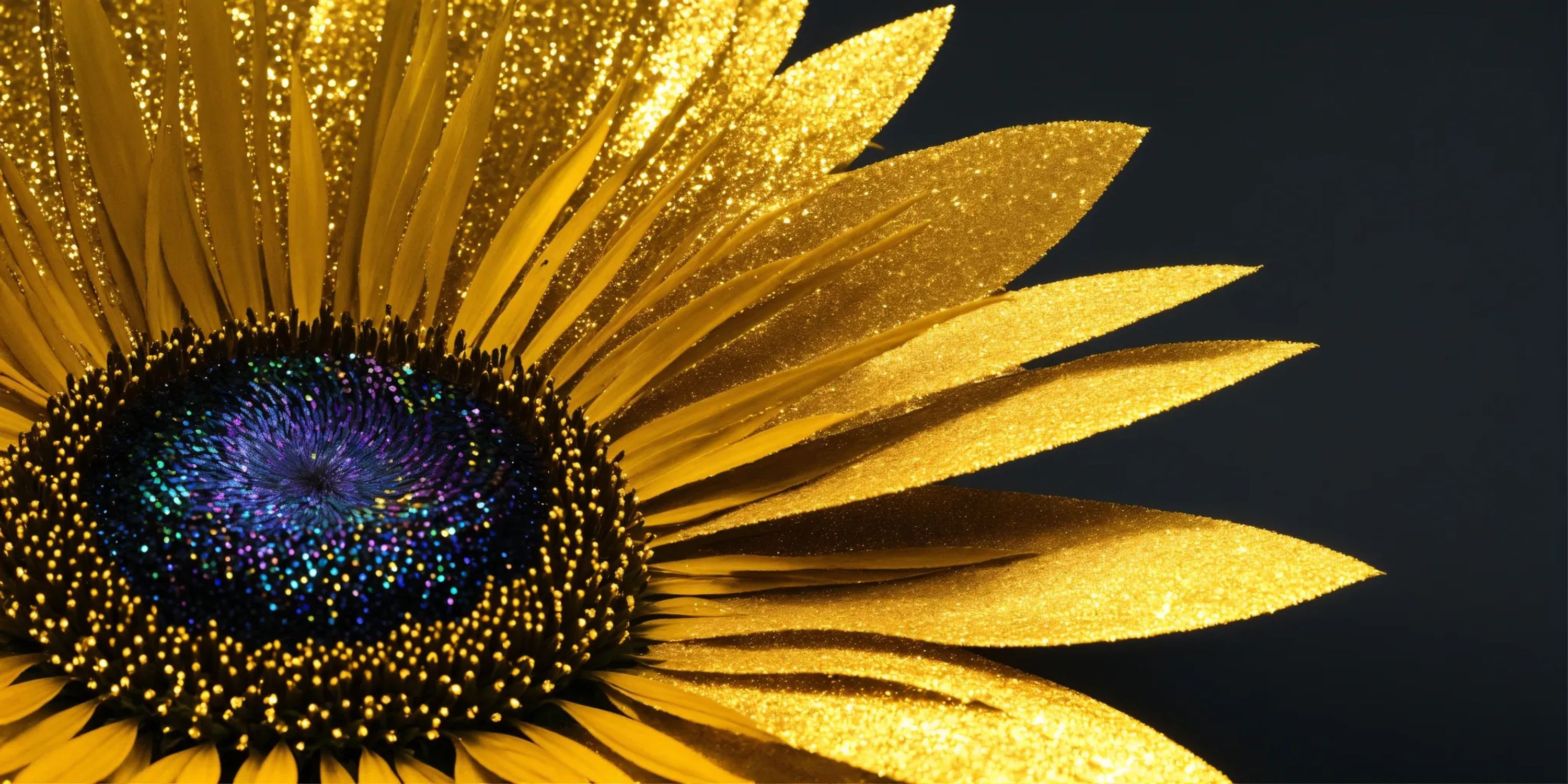 Tournesol Scintillant Doré — vue 4