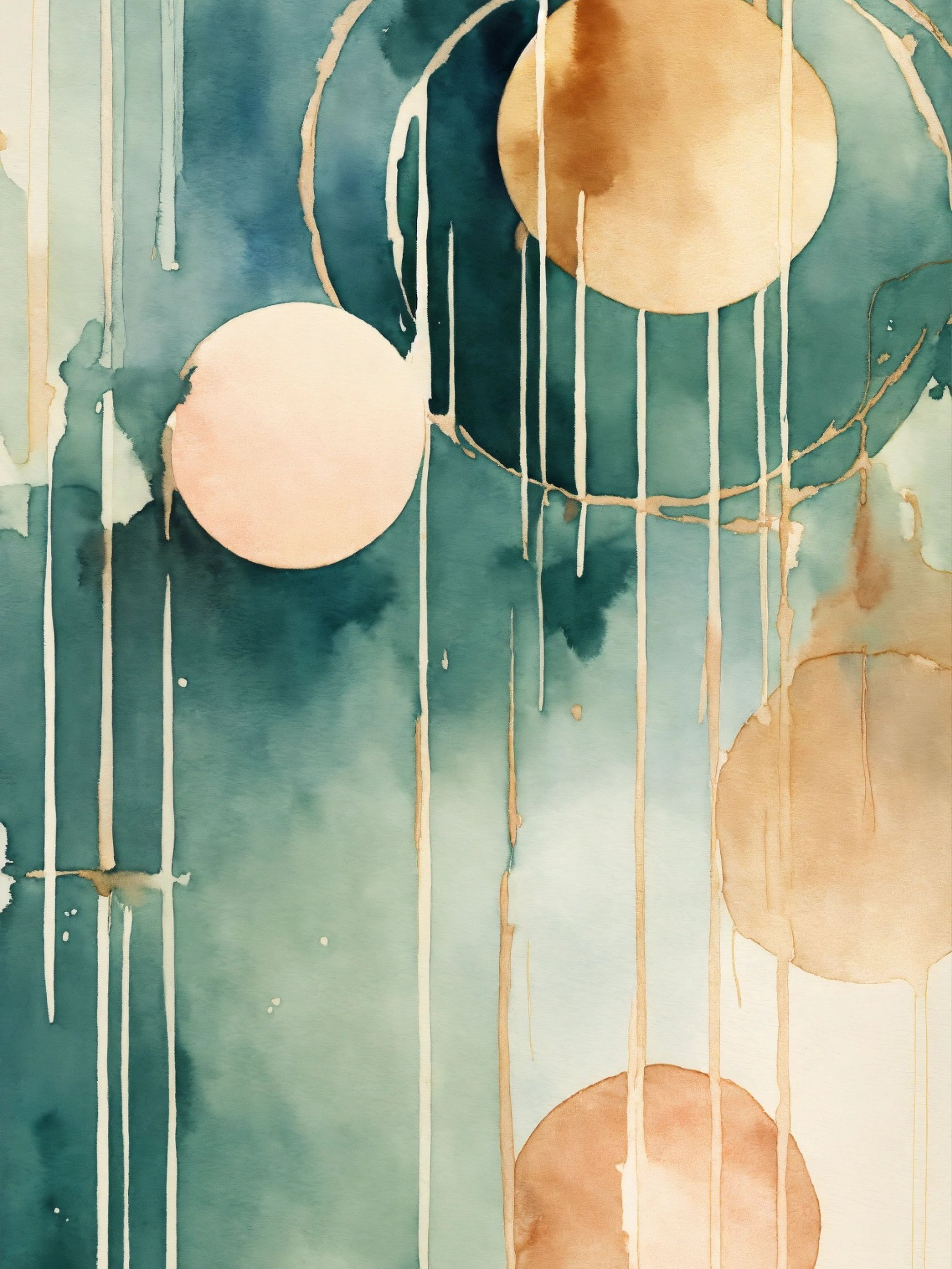 Cercles mystiques bleus — vue 4