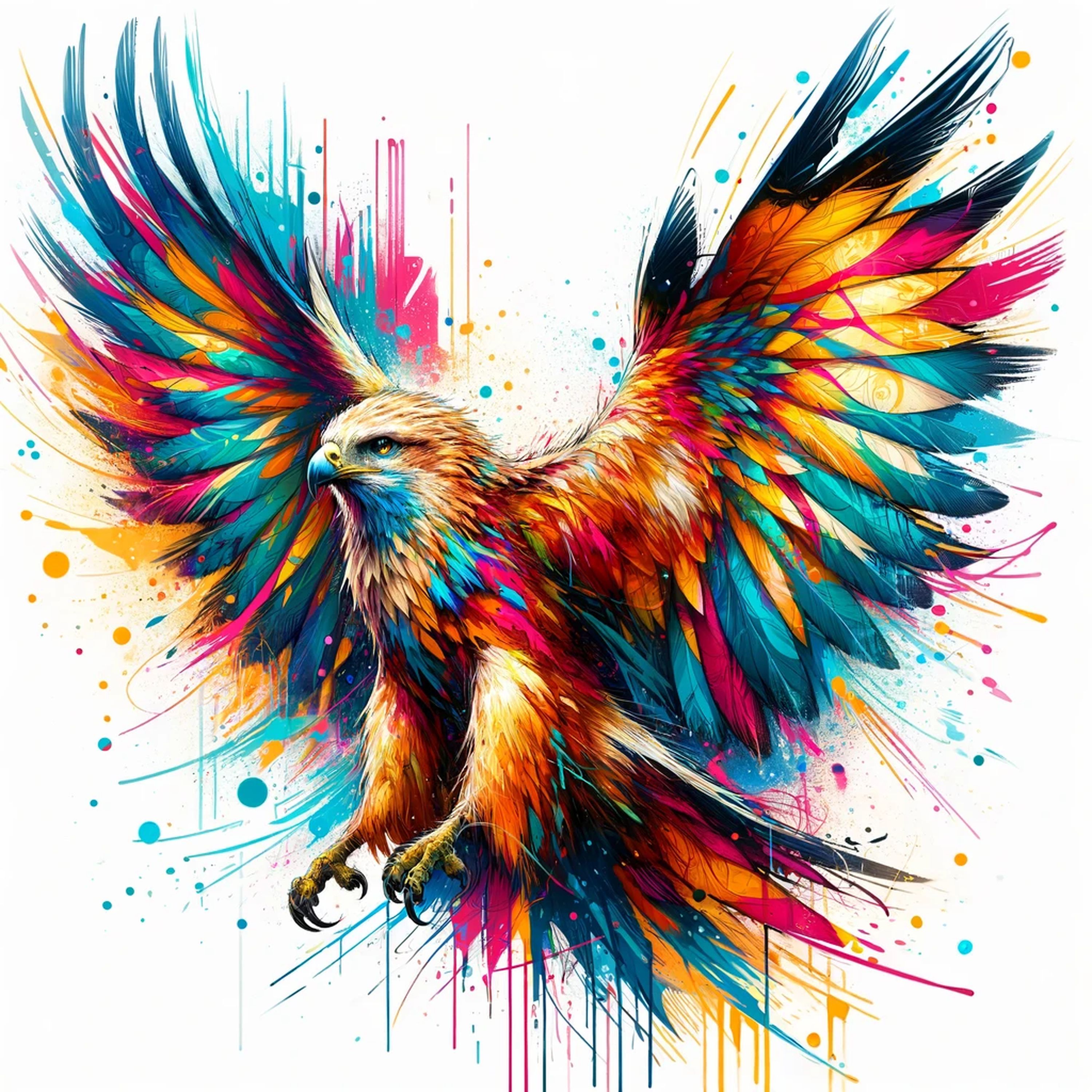 Aigle Arty Coloré — vue 4