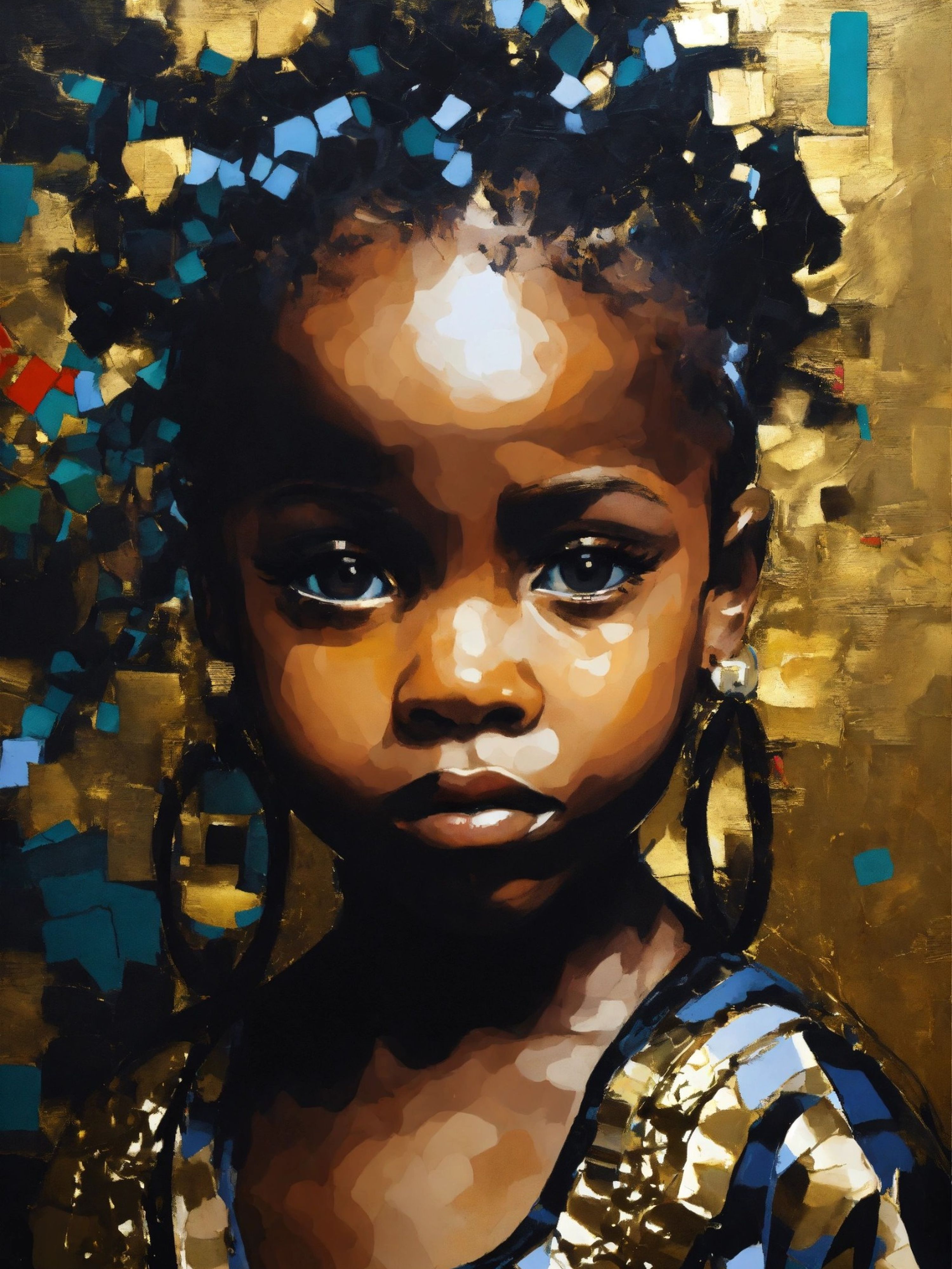 Portrait Enfant Africain — vue 4