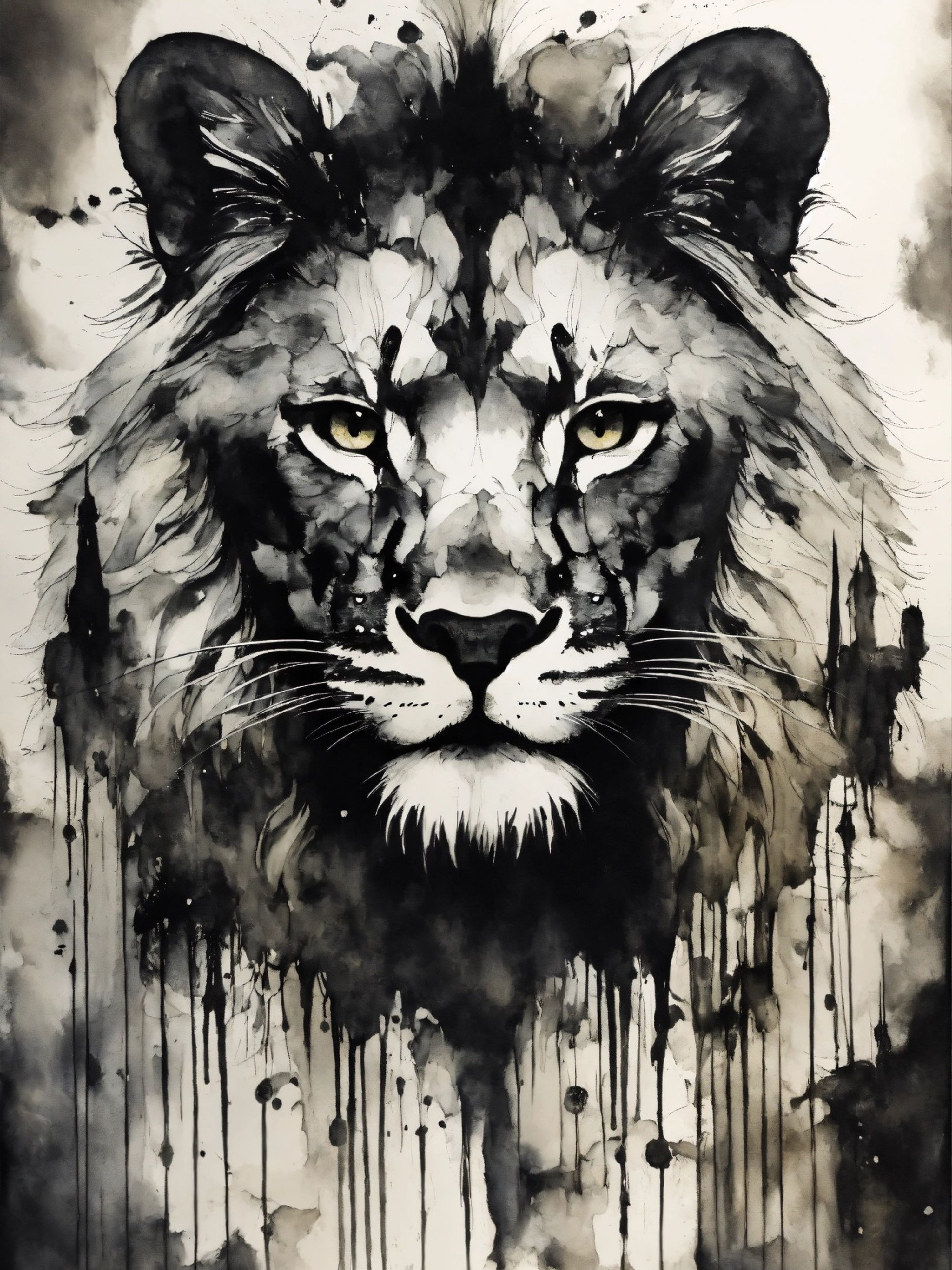 Lion Regard Perçant — vue 4
