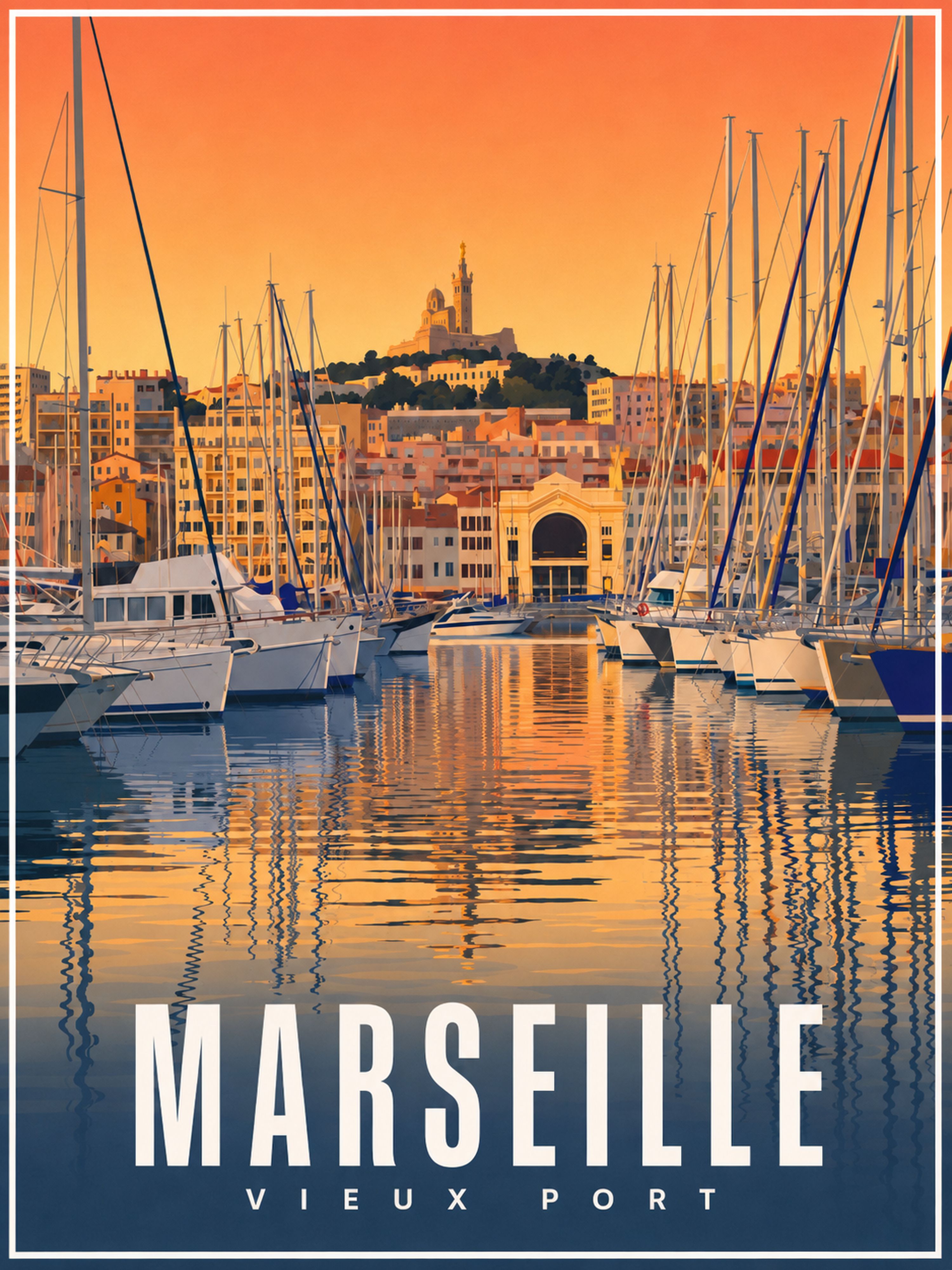 Marseille Vieux Port — vue 5