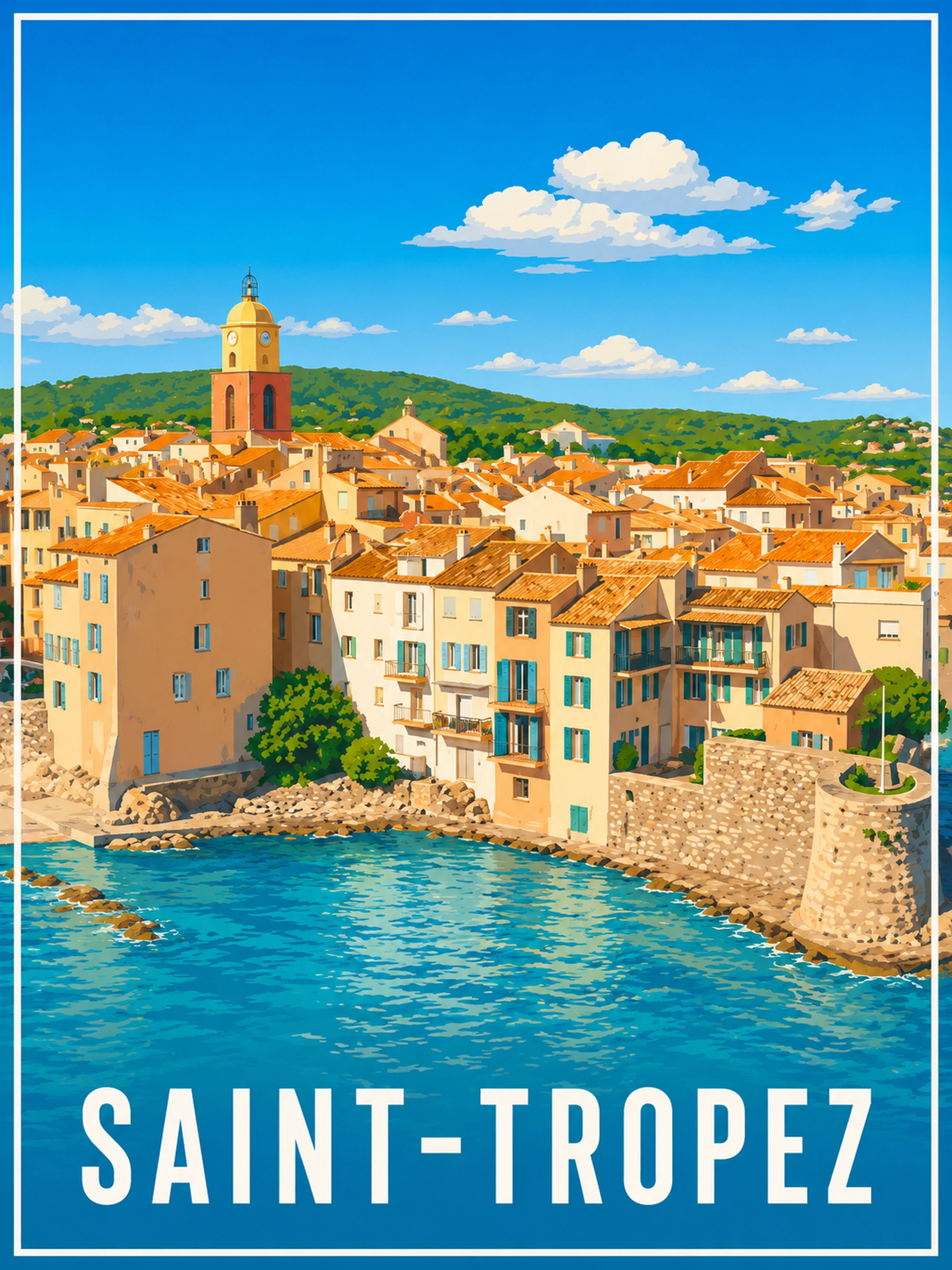 Saint Tropez Port — vue 5