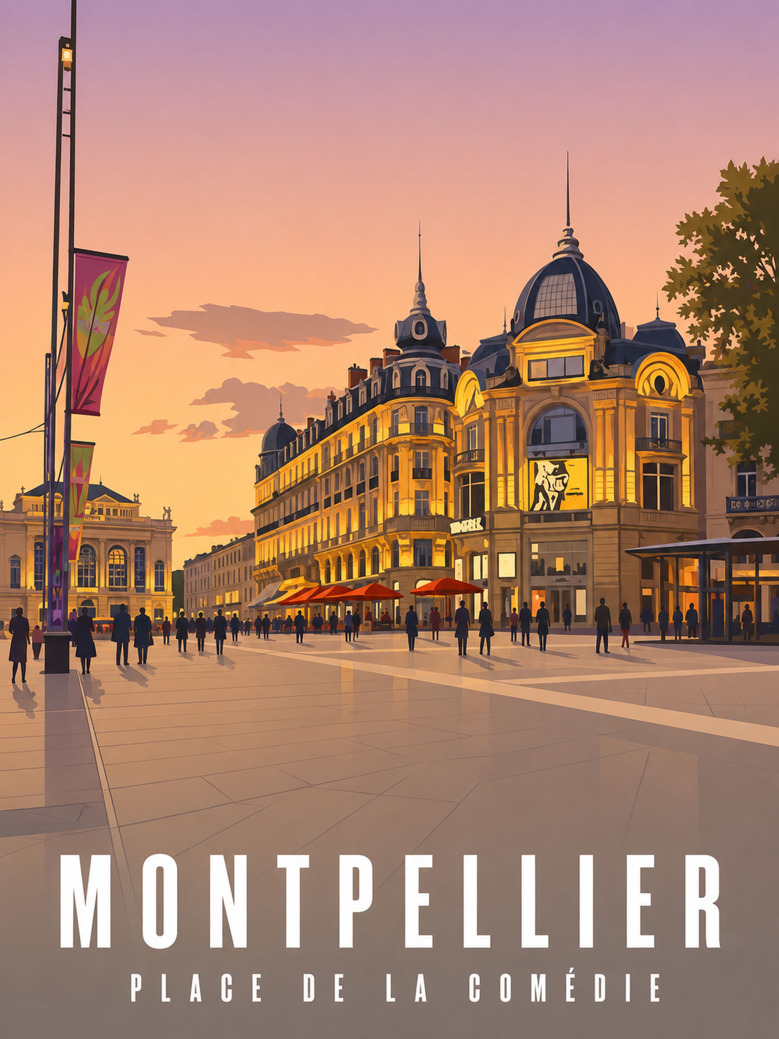 Montpellier Place Comédie — vue 5