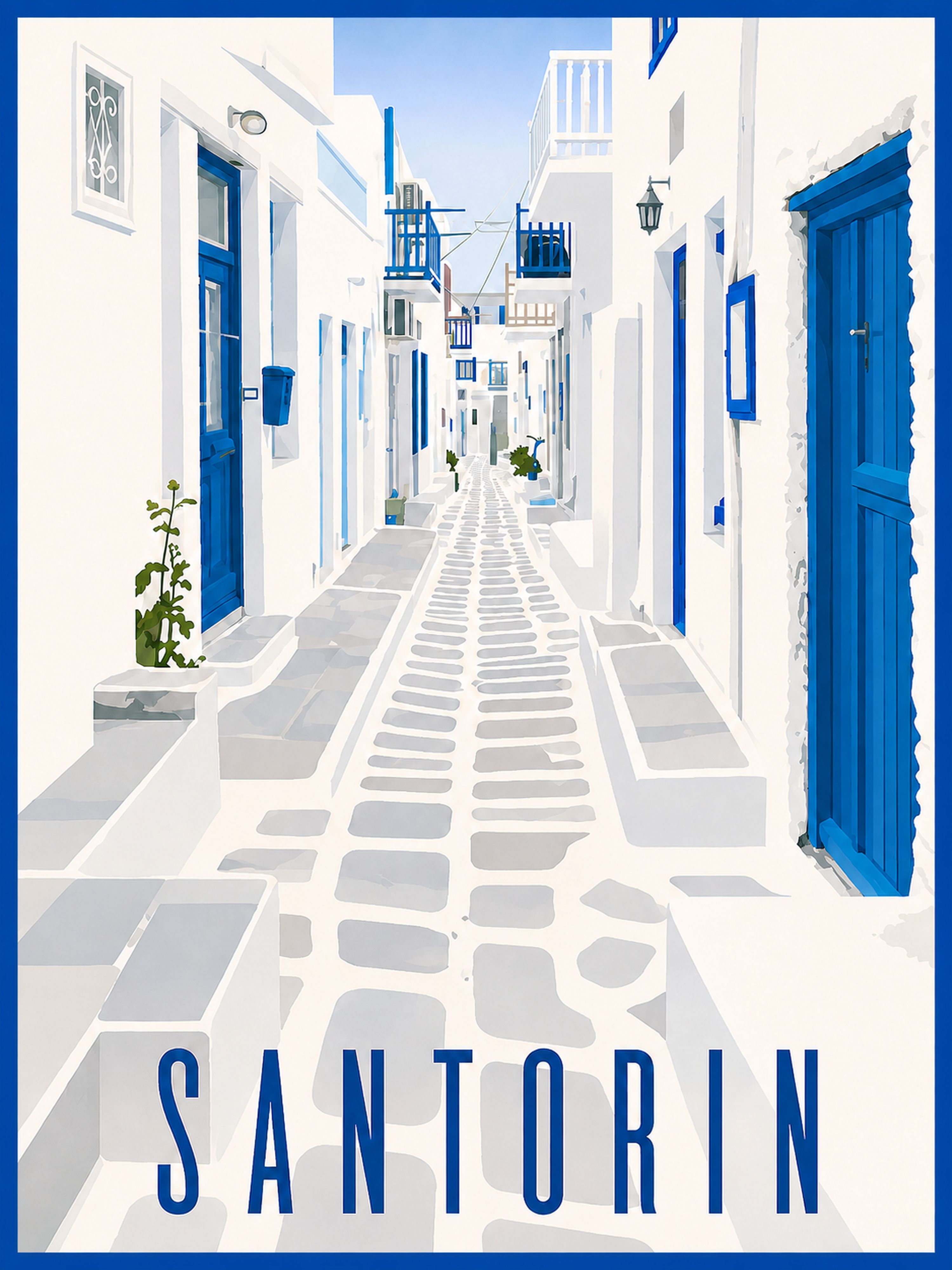Ruelle de Santorin — vue 5