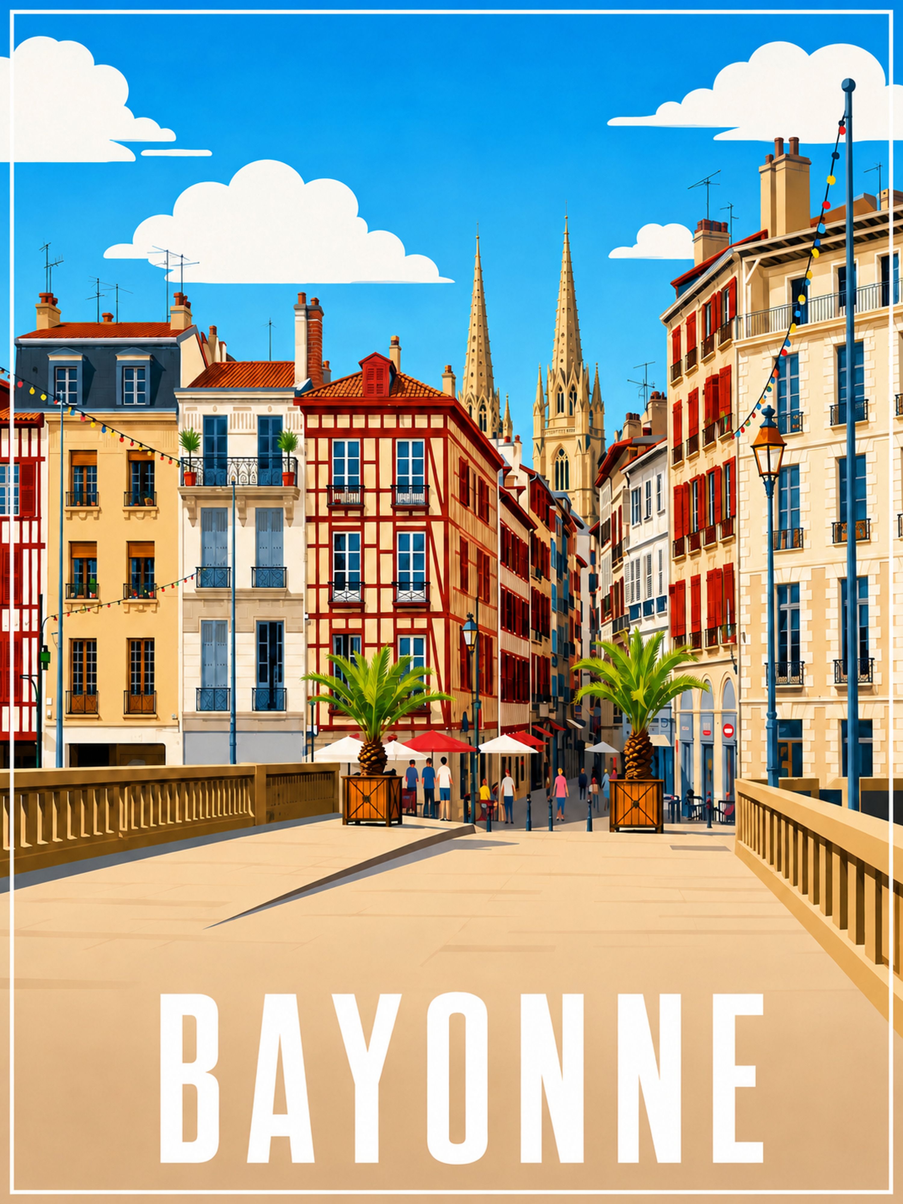 Bayonne Coucher Soleil — vue 5
